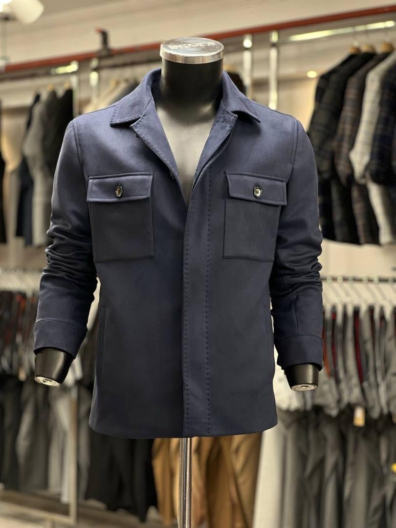 Veste classique en laine