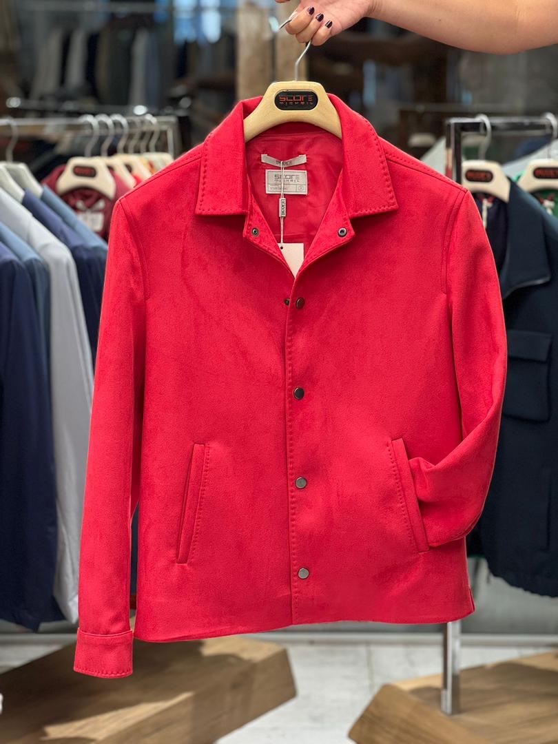 Jacket 2 poches en dain