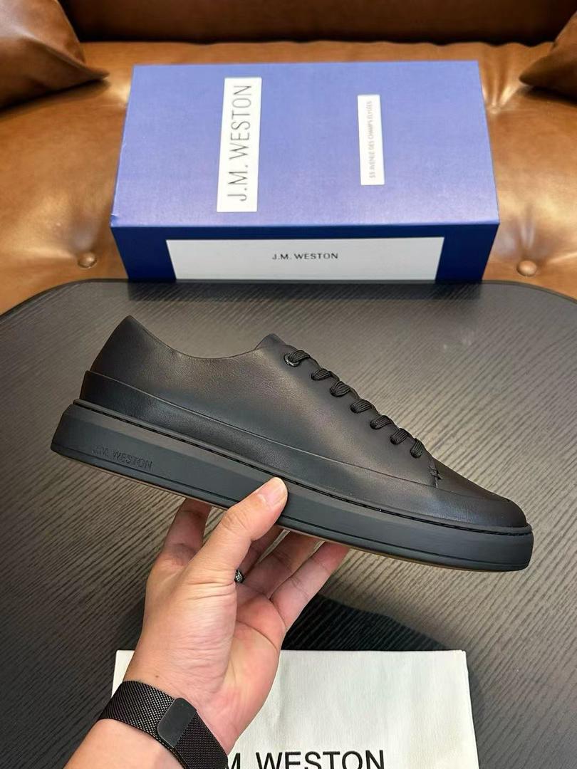 Basket on time Canasta en cuir lisse -JM WESTON