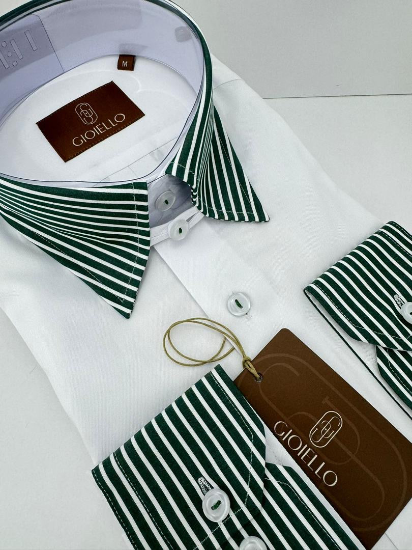Chemise GIOELLO rayé aux manches