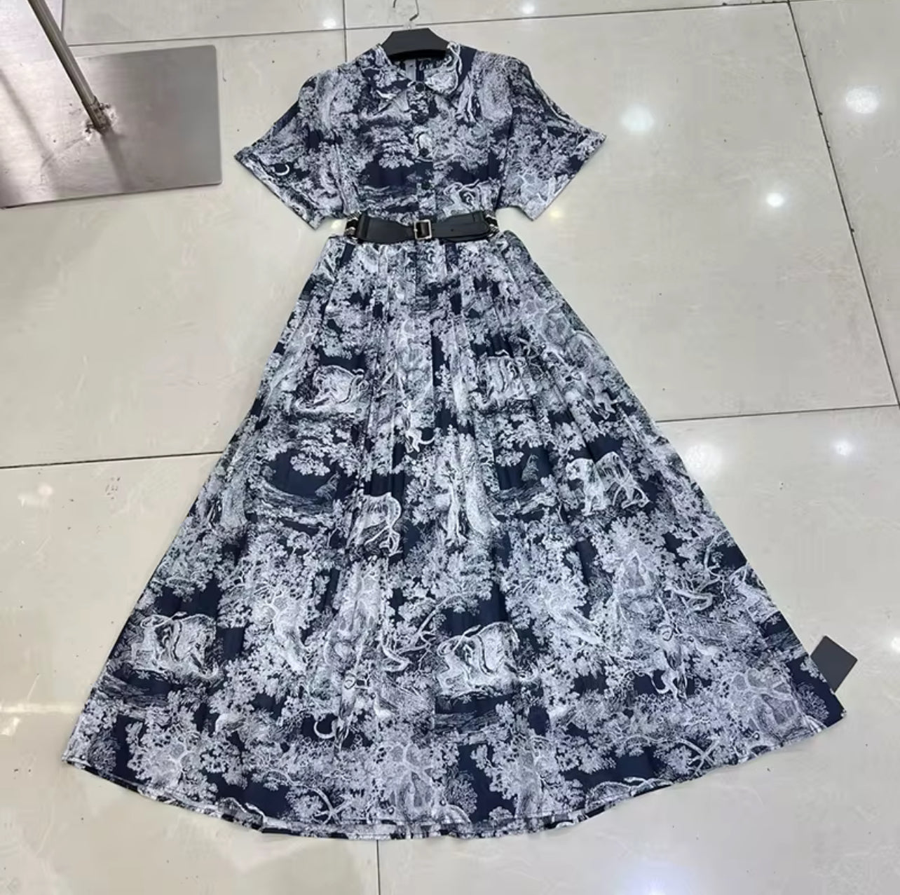 Keinmay Dior dress with belt