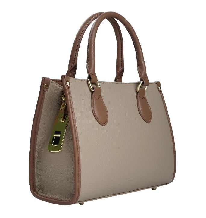 Sac à main intelligente en cuir avec serrure à empreintes digitales