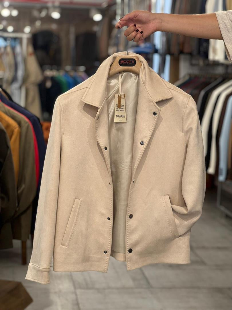 Jacket 2 poches en dain