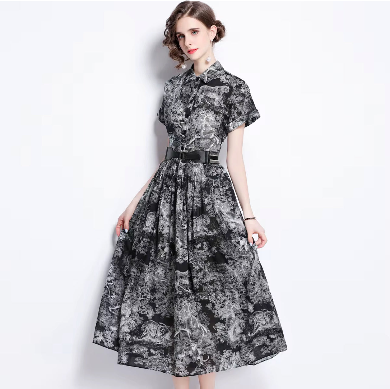 Keinmay  Dior dress with belt
