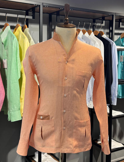 Chemise en lin Sanino 3 poches