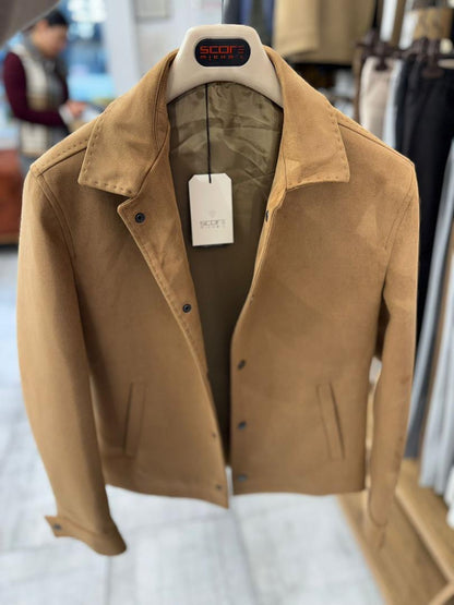 Jacket 2 poches en dain