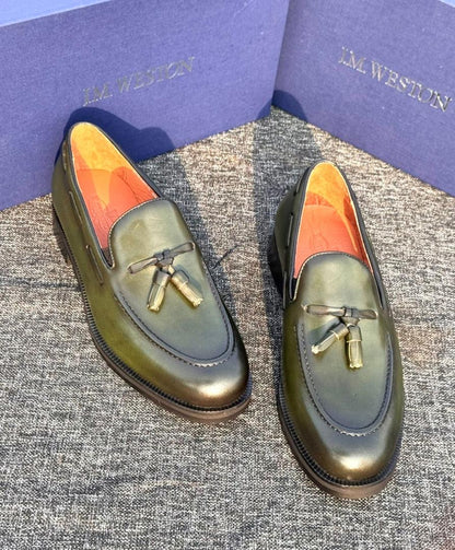 Mocassin en cuire Weston