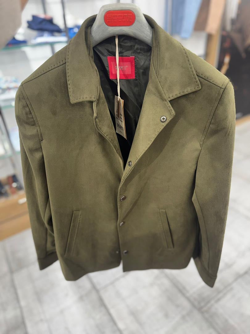 Jacket 2 poches en dain