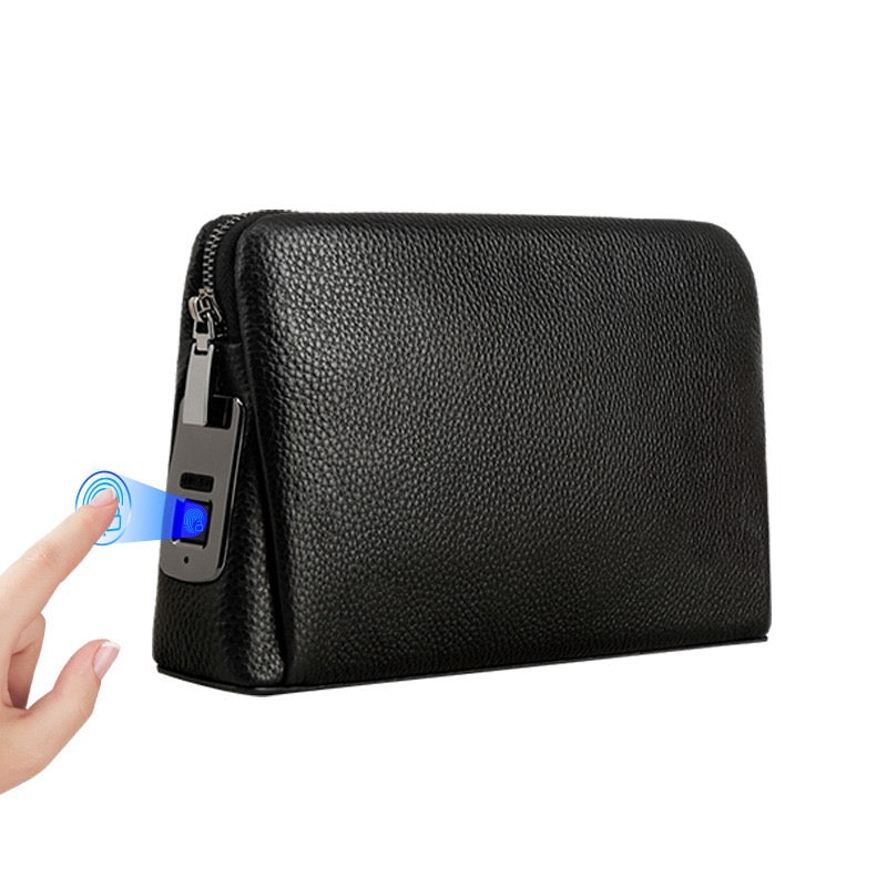 Sac à main antivol à serrure d’empreinte digital personnalisé avec puce de localisation gps