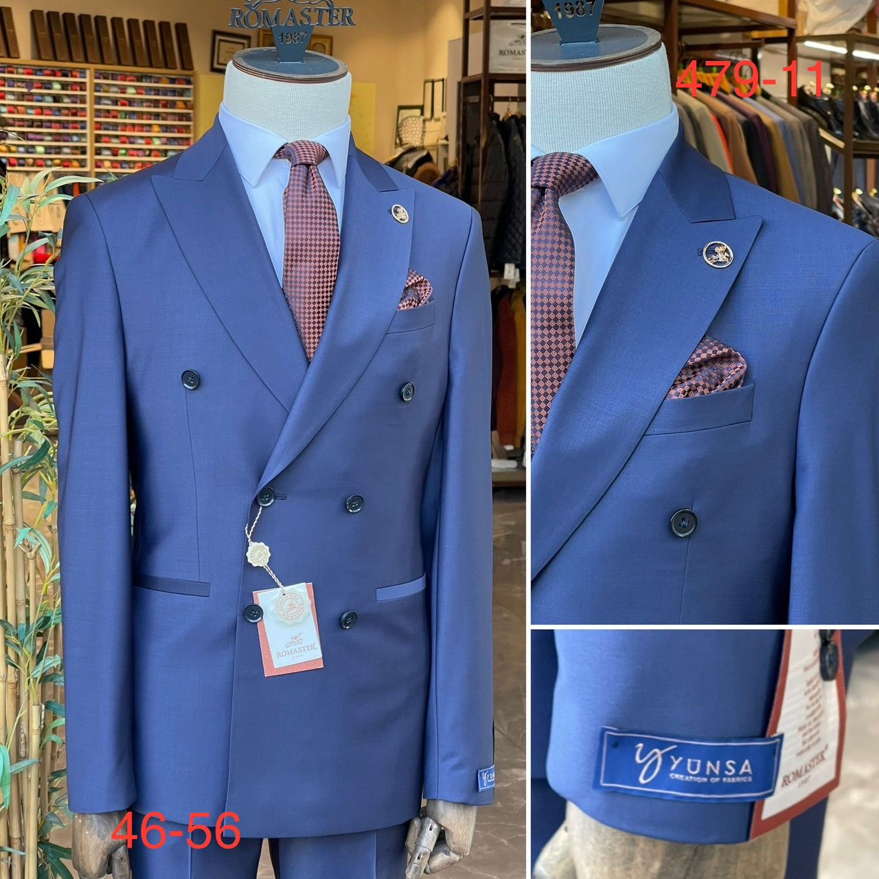 Costume Romaster croisé