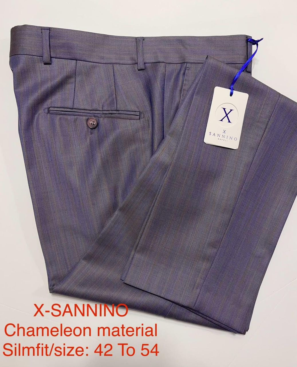 Pantalon tissus X-SANNINO Napoli
