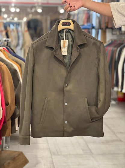 Jacket 2 poches en dain