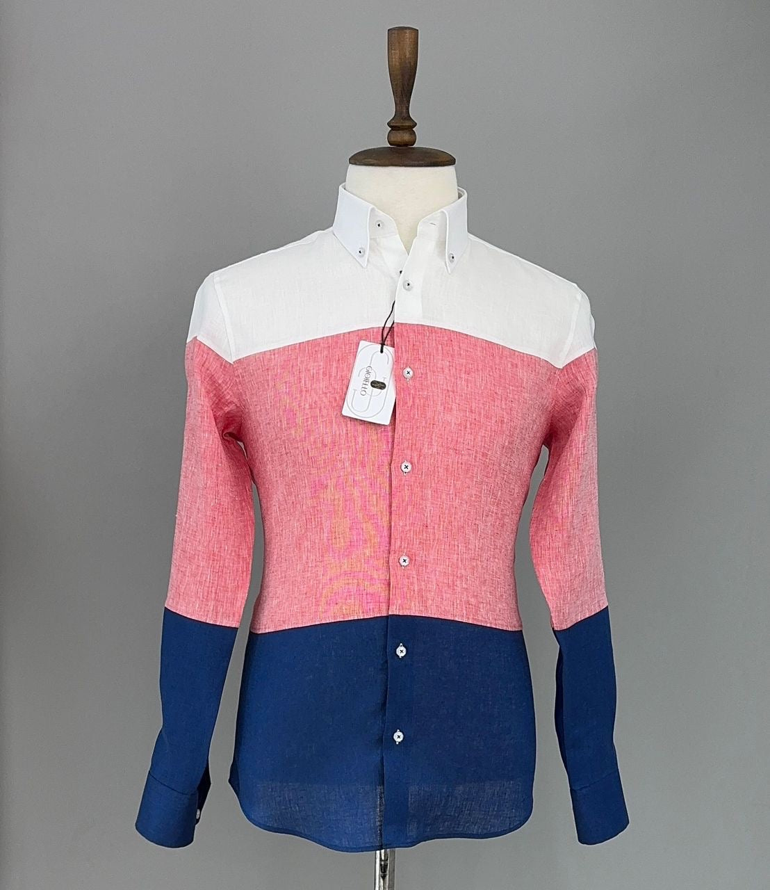 Chemise en lin Gioeillo