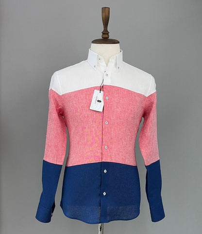 Chemise en lin Gioeillo