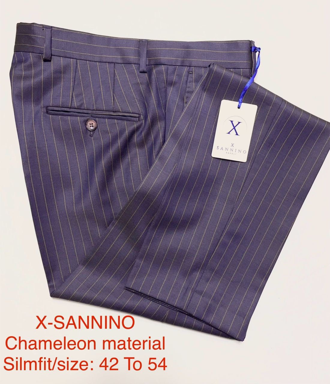 Pantalon tissus X-SANNINO Napoli