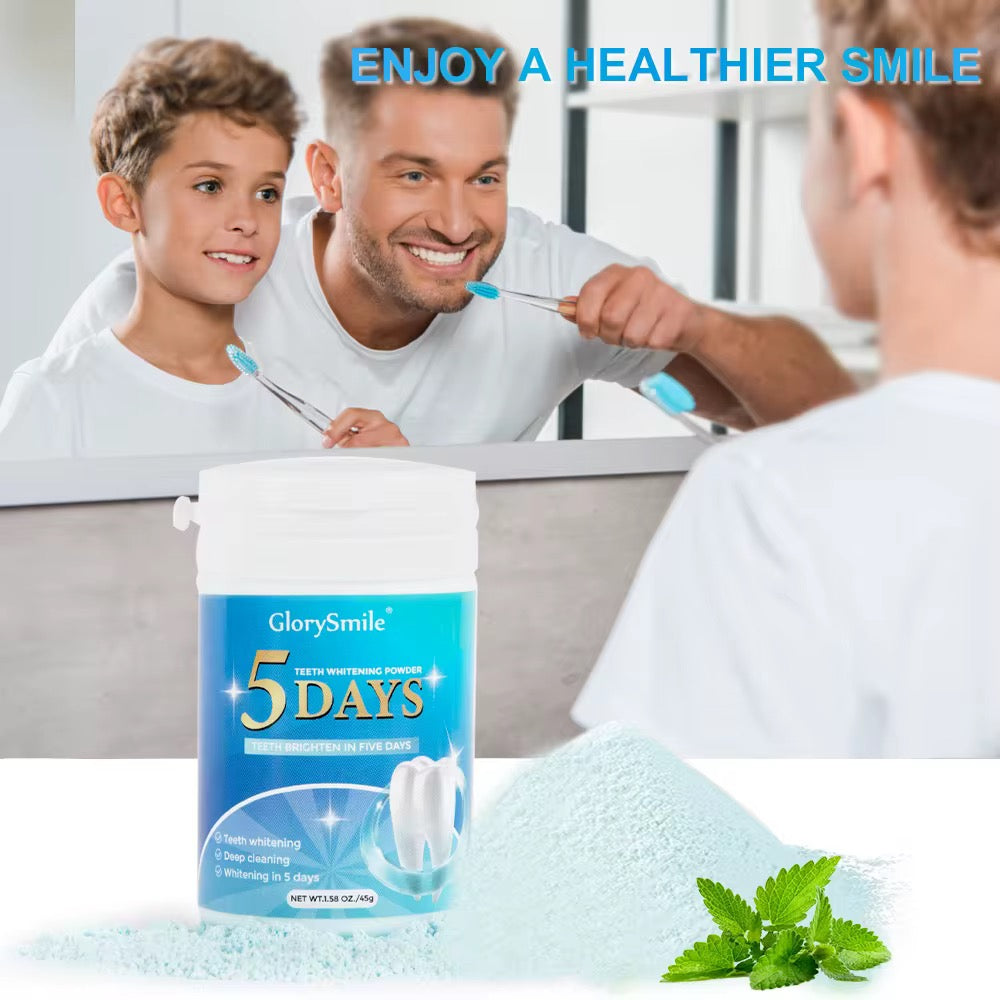 Dentifrice en poudre effet blanchissant exceptionnel 5jours