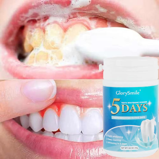 Dentifrice en poudre effet blanchissant exceptionnel 5jours