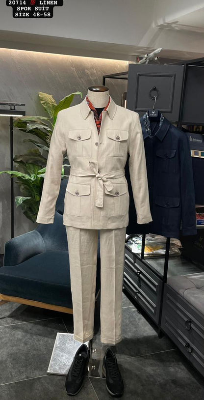 Ensemble Lin 4 poches