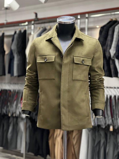 Veste classique en laine