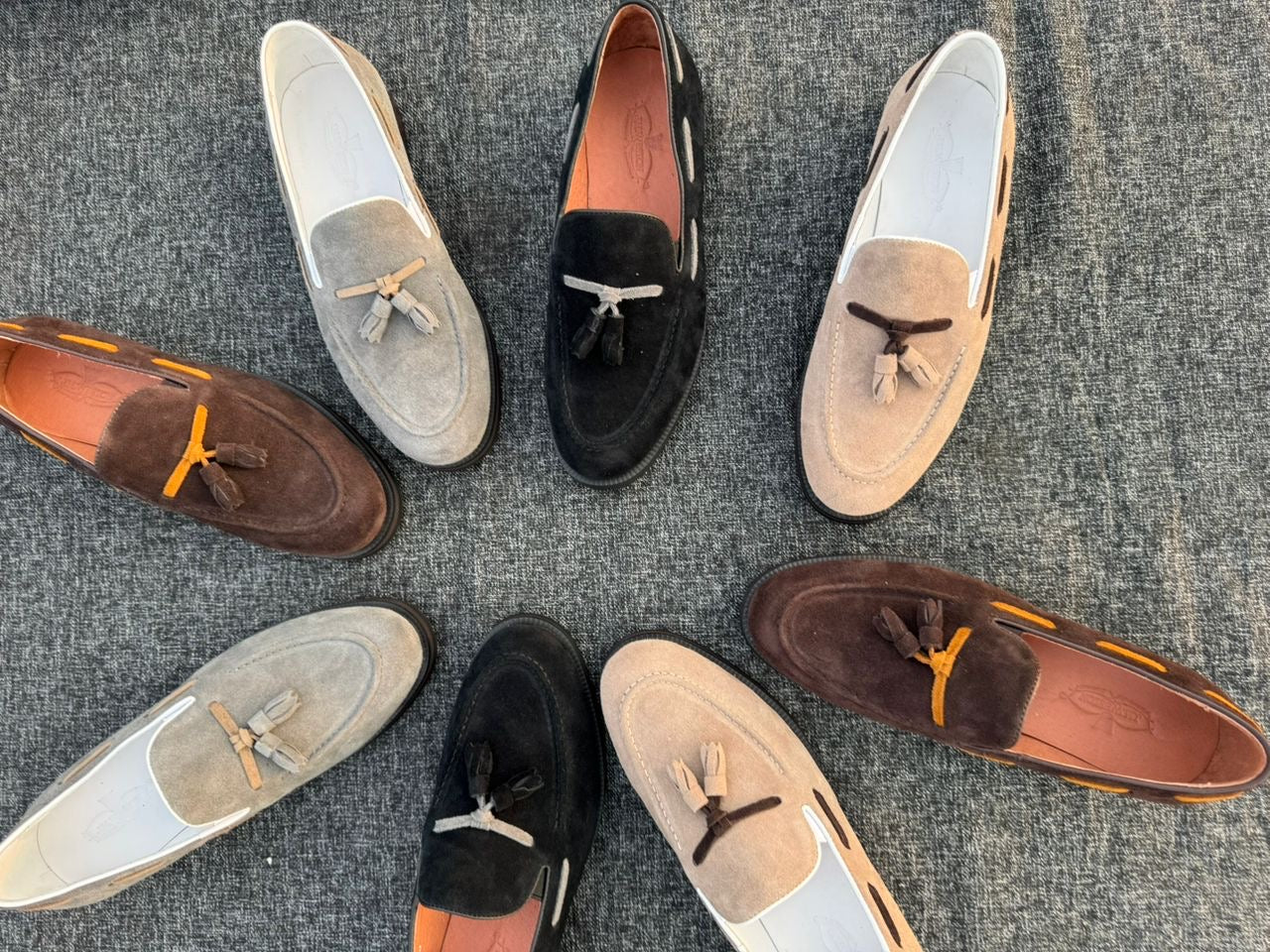 Mocassin Weston en dain