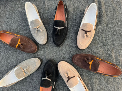 Mocassin Weston en dain