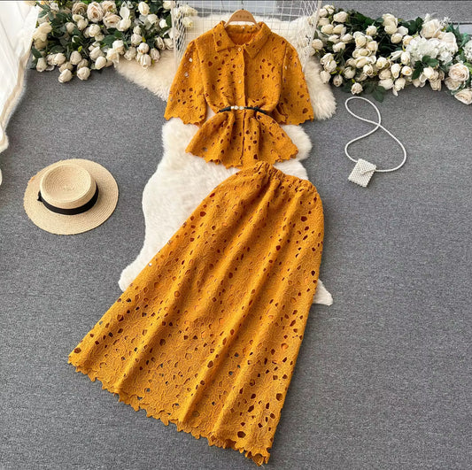 Ensemble 2 pcs en dentelle