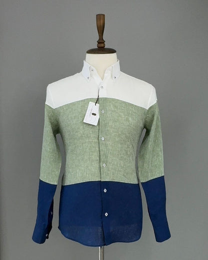 Chemise en lin Gioeillo