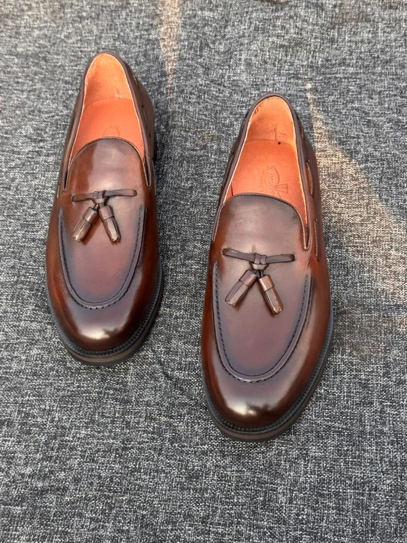 Mocassin en cuire Weston