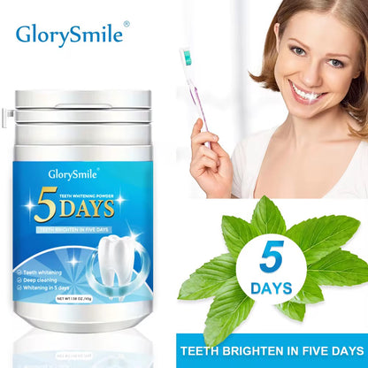 Dentifrice en poudre effet blanchissant exceptionnel 5jours