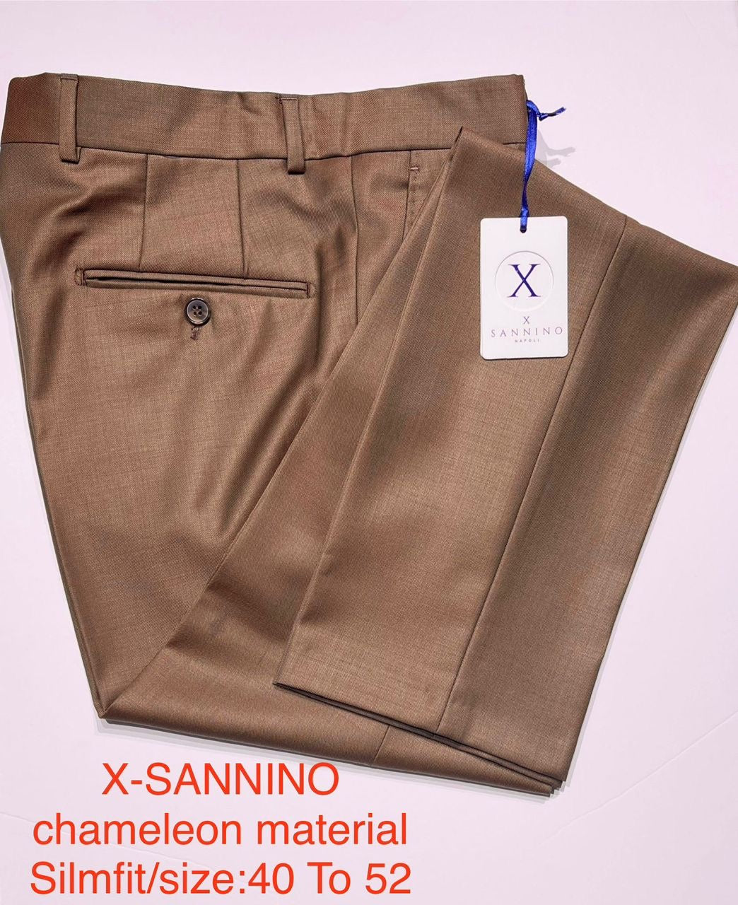 Pantalon tissus X-SANNINO Napoli