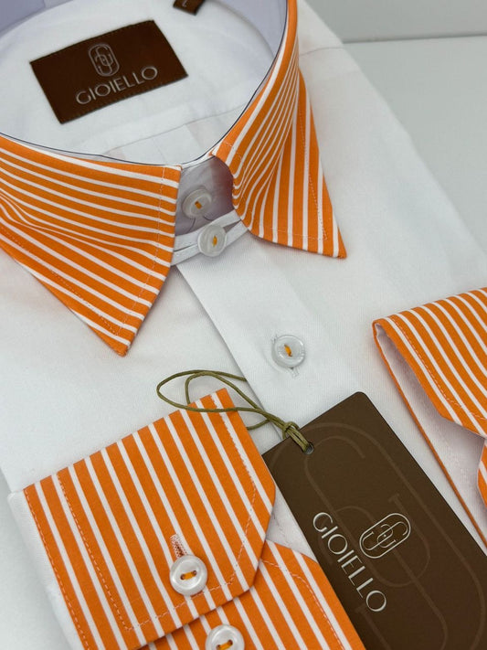 Chemise GIOELLO rayé aux manches