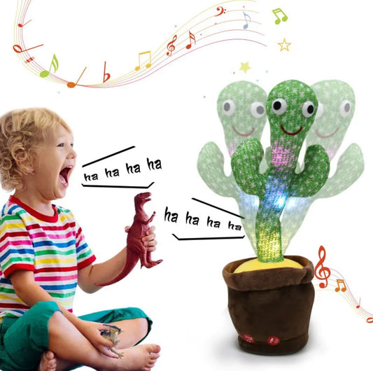 Cactus Jouet en peluche chantant pour enfant