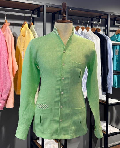 Chemise en lin Sanino 3 poches