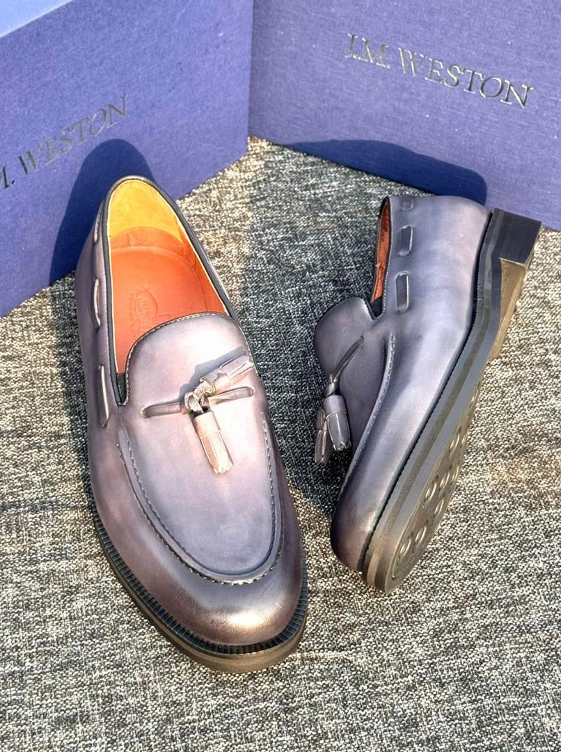 Mocassin en cuire Weston