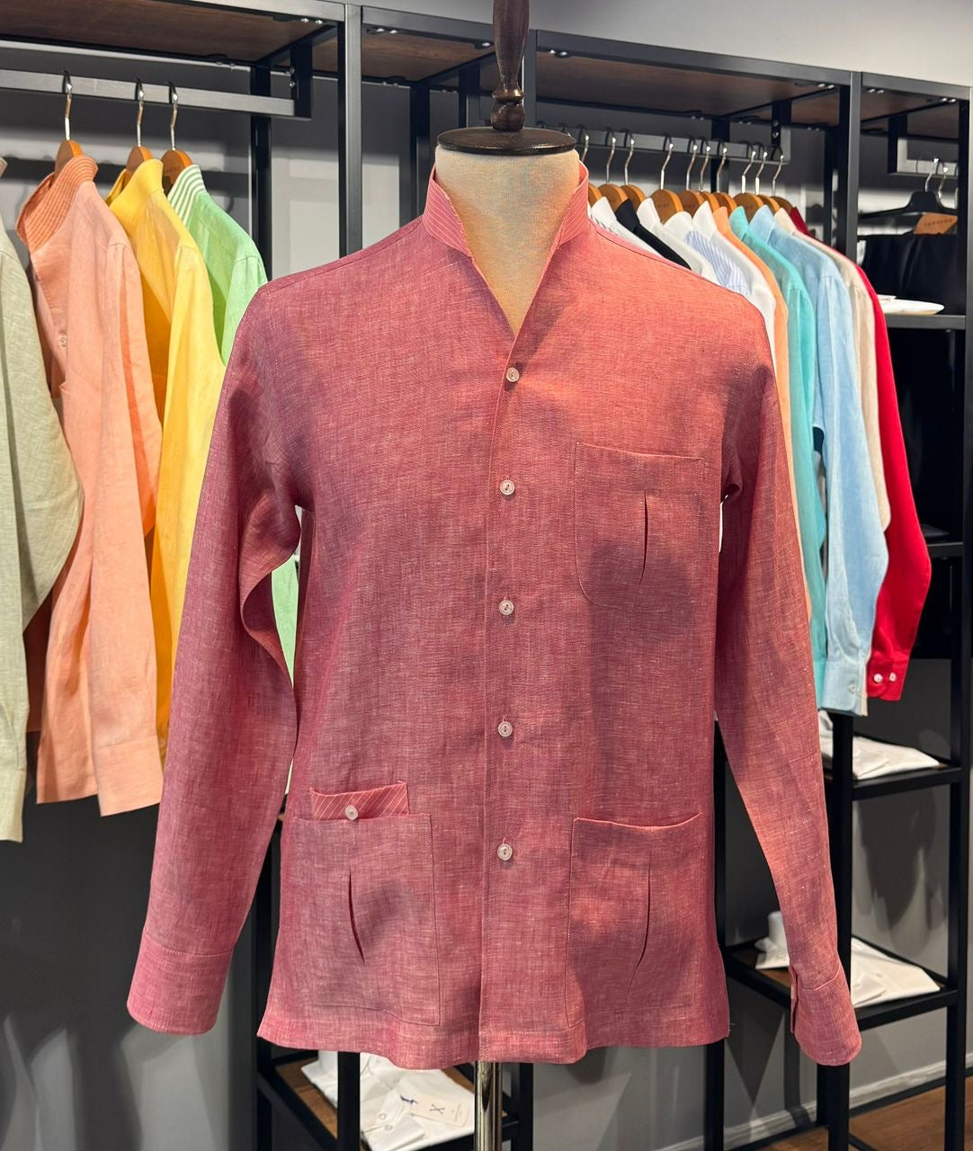 Chemise en lin Sanino 3 poches