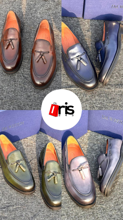 Mocassin en cuire Weston