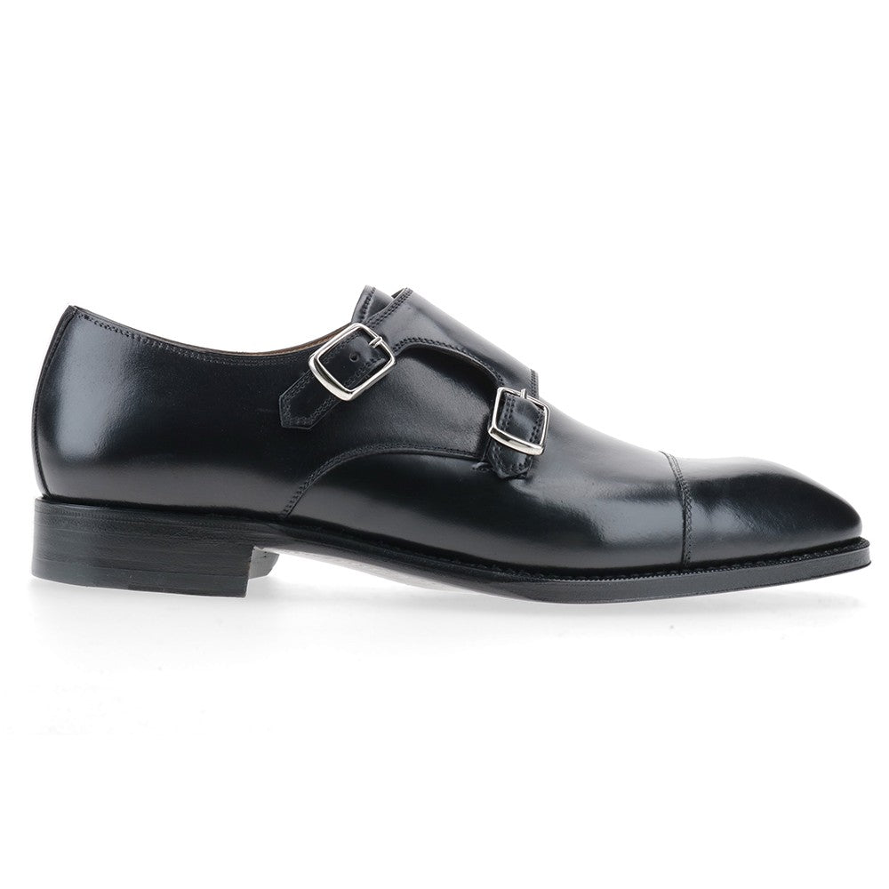 5218-KP3 Cordovan  noir 2 boutons Berwick