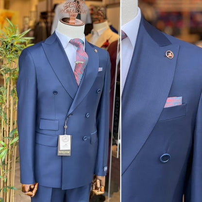 Romaster croisé 6 boutons