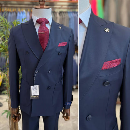 Romaster croisé 6 boutons