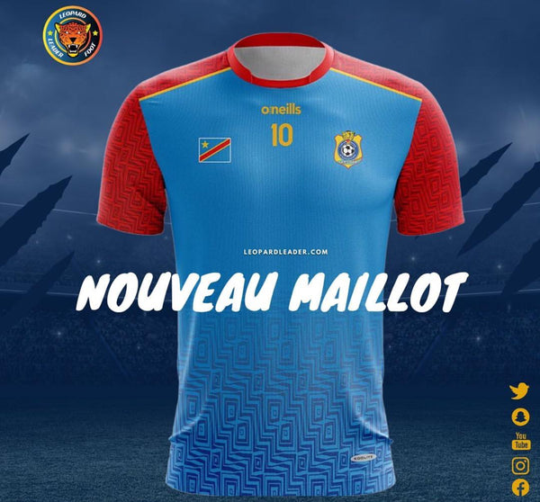 Maillot Léopard RDC